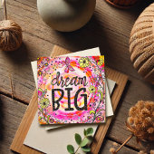 ピンクかわいらしドリームビッグインスパイアズ勇気付けられる