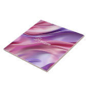 ピンクかわいらしパープルドリーム タイル (側面)