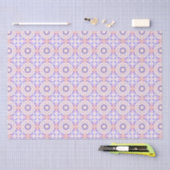 ピンクかわいらしパープルベビーガール誕生日魔法スター 薄葉紙 (クラフト)