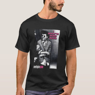 ピンクかわいらしピックダッキー Tシャツ