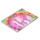 ピンクかわいらしフローラインスパイアのトレンディー「インスピリシティ」 ノートブック (左側)