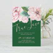 ピンクかわいらしフローラグ葉リーズ結婚予算 (スタンド正面)