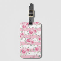 ピンクかわいらしフローラバラピンクストライプ色