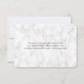 ピンクかわいらしフローラリースありがとう サンキューカード (裏面)