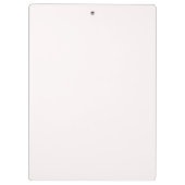 ピンクかわいらしフローラ水彩の花 クリップボード (裏面)