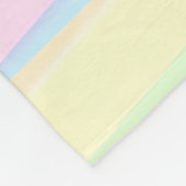 ピンクかわいらしフローラ90番目誕生日祈りの言葉毛布 フリースブランケット (角)