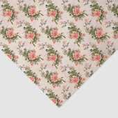 ピンクかわいらしフローラ 薄葉紙 (詳細)