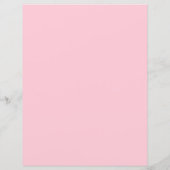 ピンクかわいらしフワフワ渦巻模様スクラップブック紙 (裏面)