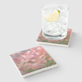 ピンクかわいらしブランシュ ストーンコースター (横)