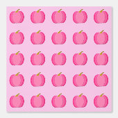 ピンクかわいらしベビーガールカボチャ 壁紙 (正面)