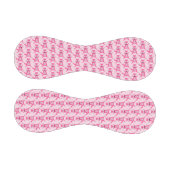 ピンクかわいらしベビーガールキツネパターン（の模様が）ある 野球ボール (パネル)