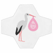 ピンクかわいらしベビーガールストーク サッカーボール