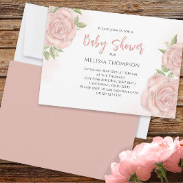 ピンクかわいらしボタニカルベビーガールバラかわいいブーケ