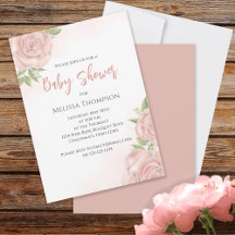 ピンクかわいらしボタニカルベビーガールバラかわいいブーケ