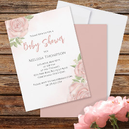 ピンクかわいらしボタニカルベビーガールバラかわいいブーケ