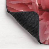 ピンクかわいらしポピーマウスパッド マウスパッド (コーナー)