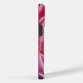 ピンクかわいらしモダン色のバラ色 iPhoneケース (右側面)