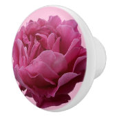 ピンクかわいらしローズセラミック美しいフローラ スタイリッシュ セラミックノブ (右)