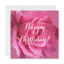 ピンクかわいらしローズフローラカスタマイズ可能なアンジェラ名