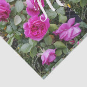 ピンクかわいらしヴィンテージバラフラワー誕生日ムーム 薄葉紙 (詳細)