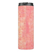 ピンクかわいらし名前をカスタムする タンブラー (裏面)