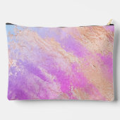 ピンクかわいらし大理石 アクセサリーポーチ (裏面)