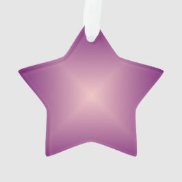 ピンクかわいらし星>クリスマスオーナメント オーナメント