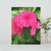 ピンクかわいらし春の花スクラップブック作り紙 (スタンド正面)