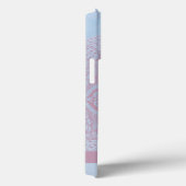 ピンクかわいらし色の聖蓮花曼荼羅 Case-Mate iPhoneケース (裏面 / 右)