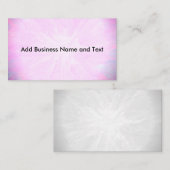 ピンクかわいらし色 名刺 (正面/裏面)