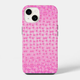 ピンクかわいらし花びら iPhone 14ケース