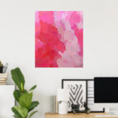 ピンクかわいらし蝶のポスター ポスター (ホームオフィス)