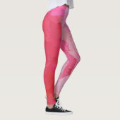 ピンクかわいらし蝶 レギンス (右)