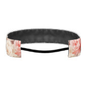 ピンクかわいらし赤面クリームバラフローラ アスレチックヘッドバンド (裏面)