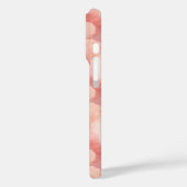 ピンクかわいらし赤面ハート Case-Mate iPhoneケース (裏面 / 左)