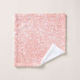 ピンクかわいらし ウォッシュタオル