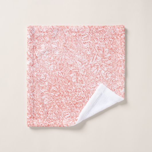 ピンクかわいらし ウォッシュタオル (ウォッシュタオル)