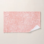 ピンクかわいらし ハンドタオル (ハンドタオル)