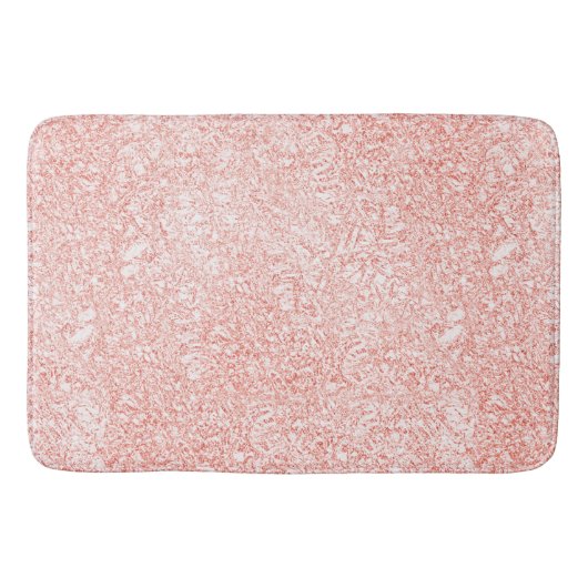 ピンクかわいらし バスマット (正面)