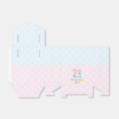 ピンクかブルーが大好き！性別の表示 フェイバーボックス (折り畳みなし)