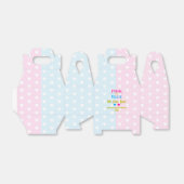 ピンクかブルーが大好き！性別の表示 フェイバーボックス (折り畳みなし)