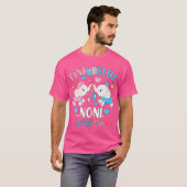 ピンクかブルーのノニがゾウを明かす性愛 Tシャツ (正面フル)