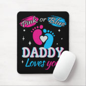 ピンクかブルーのパパ愛 マウスパッド (マウス)
