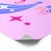 ピンクかブルーのママがあなたを愛してる ポスター (角)