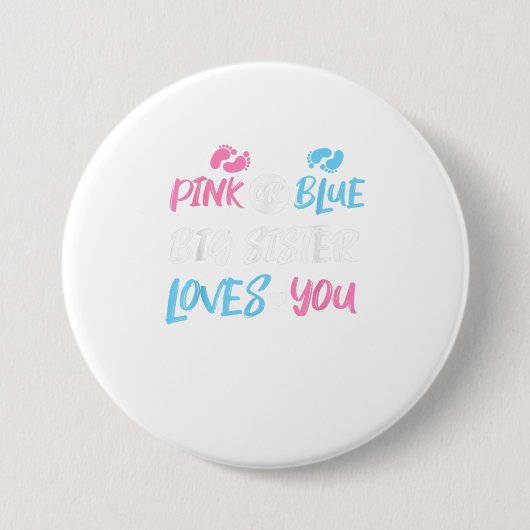 ピンクかブルーの姉が愛する性別 缶バッジ (正面)