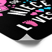 ピンクかブルーの姪があなたを愛するボクシング性発現 ポスター (角)