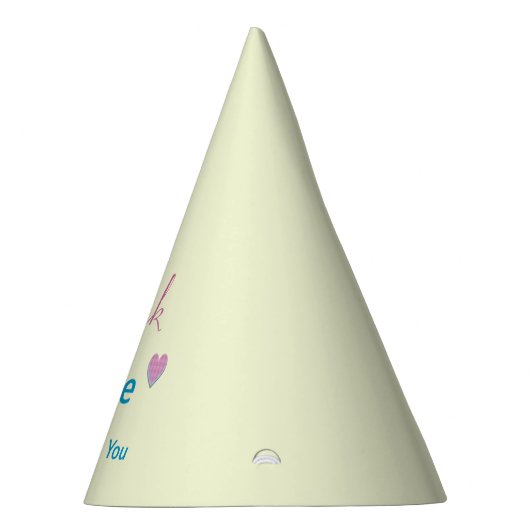 ピンクかブルー、お前を愛する男の性が現れる パーティーハット (右)