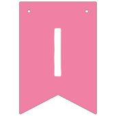 ピンクか青私達は愛します性はハートを明らかにします バンティングフラッグ (第2の旗)