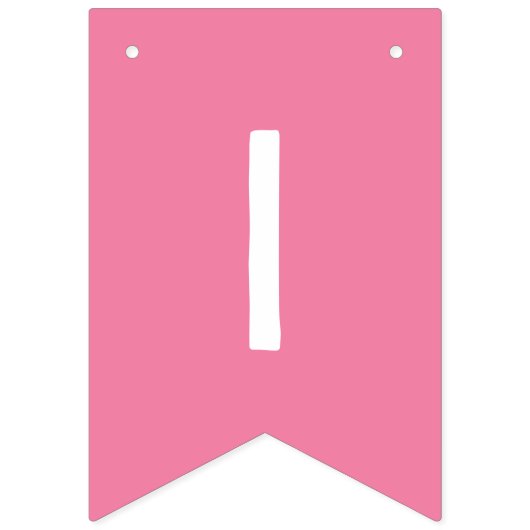 ピンクか青私達は愛します性はハートを明らかにします バンティングフラッグ (第2の旗)