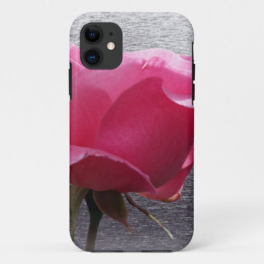 ピンクがかった灰色 Case-Mate iPhoneケース (裏面)